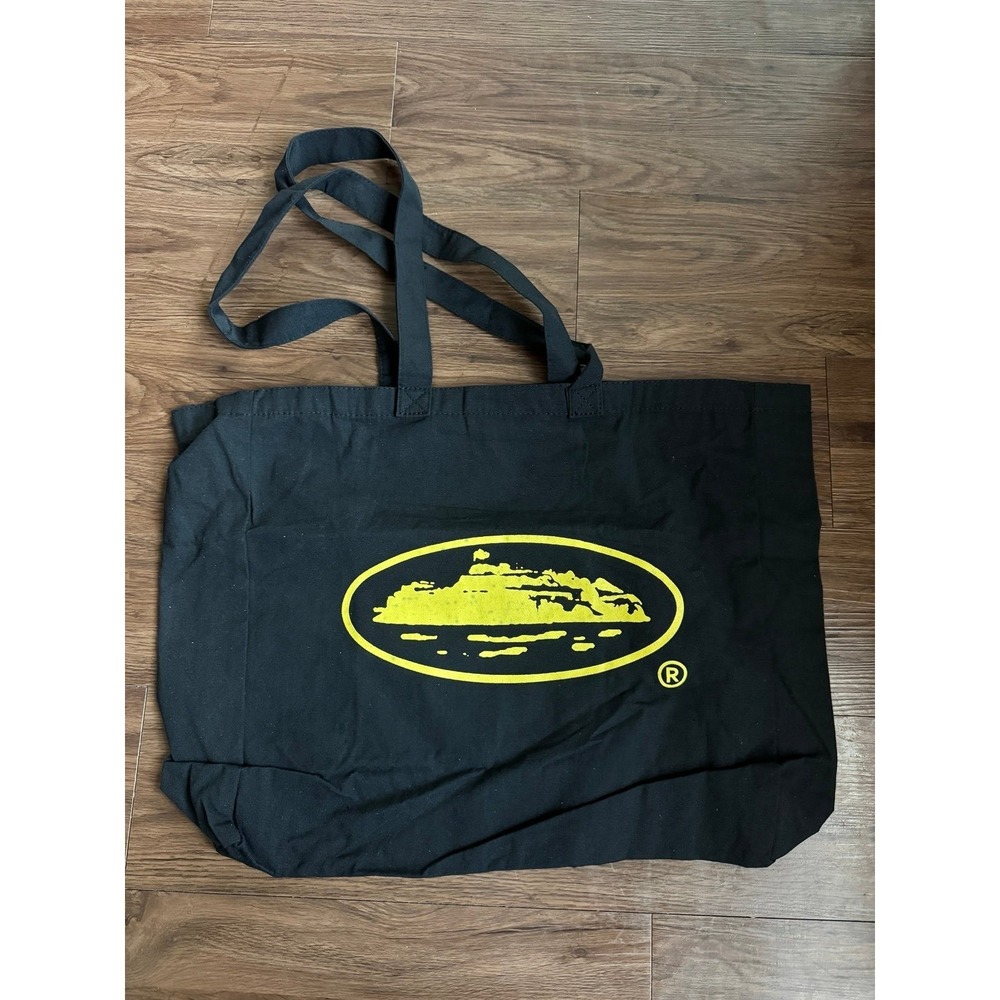 Corteiz tote bag HONEY BLACK ❤️✅ SHIPS ASAP